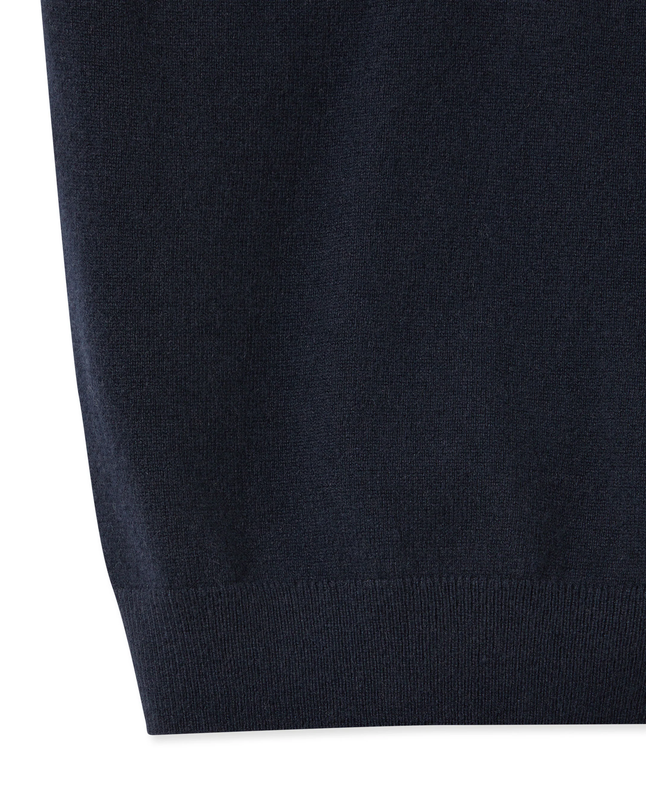 Boys Cashmere Slipover Navy Blue - Image 4