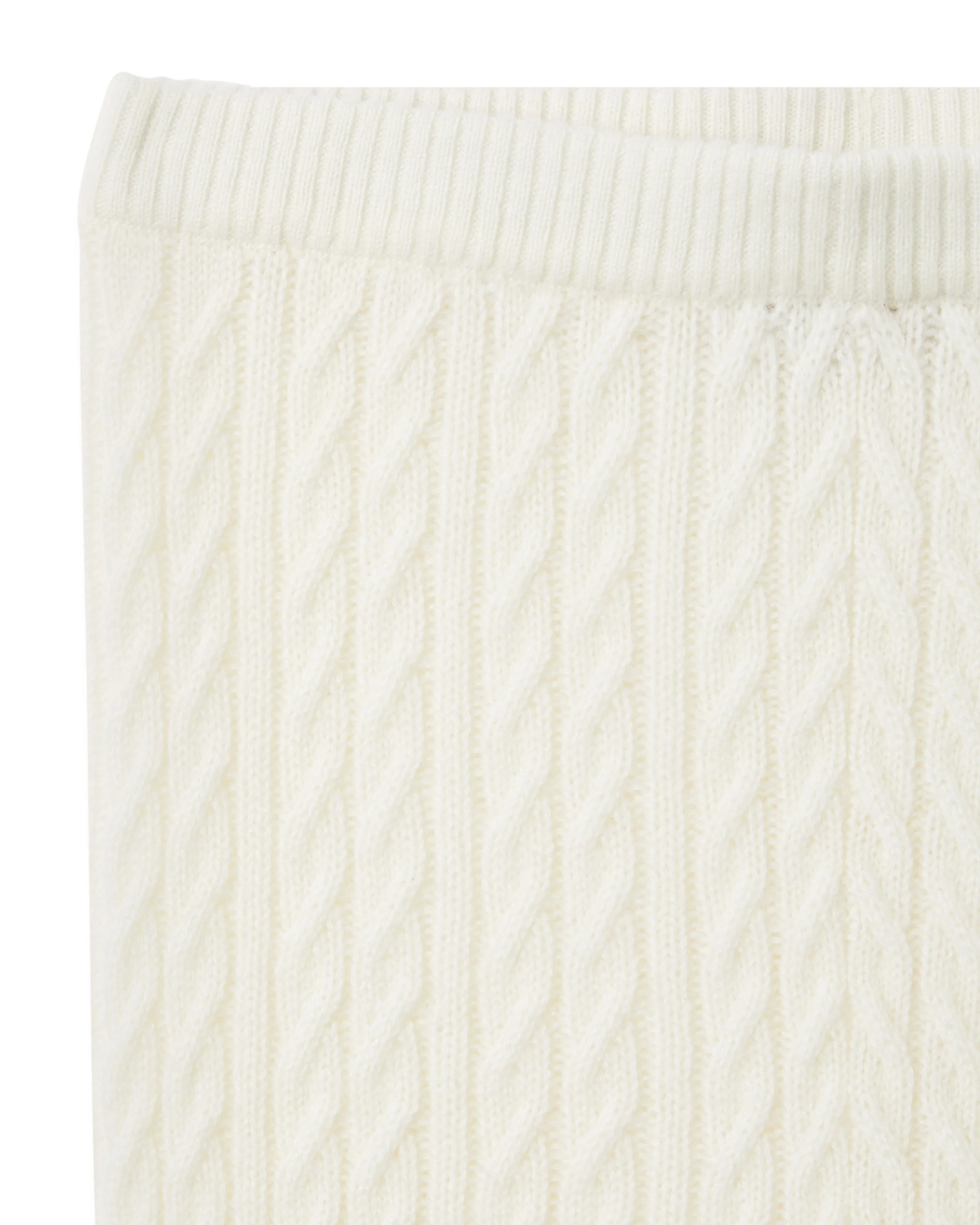 Cable Cashmere Leggings New Ivory White - Image 8