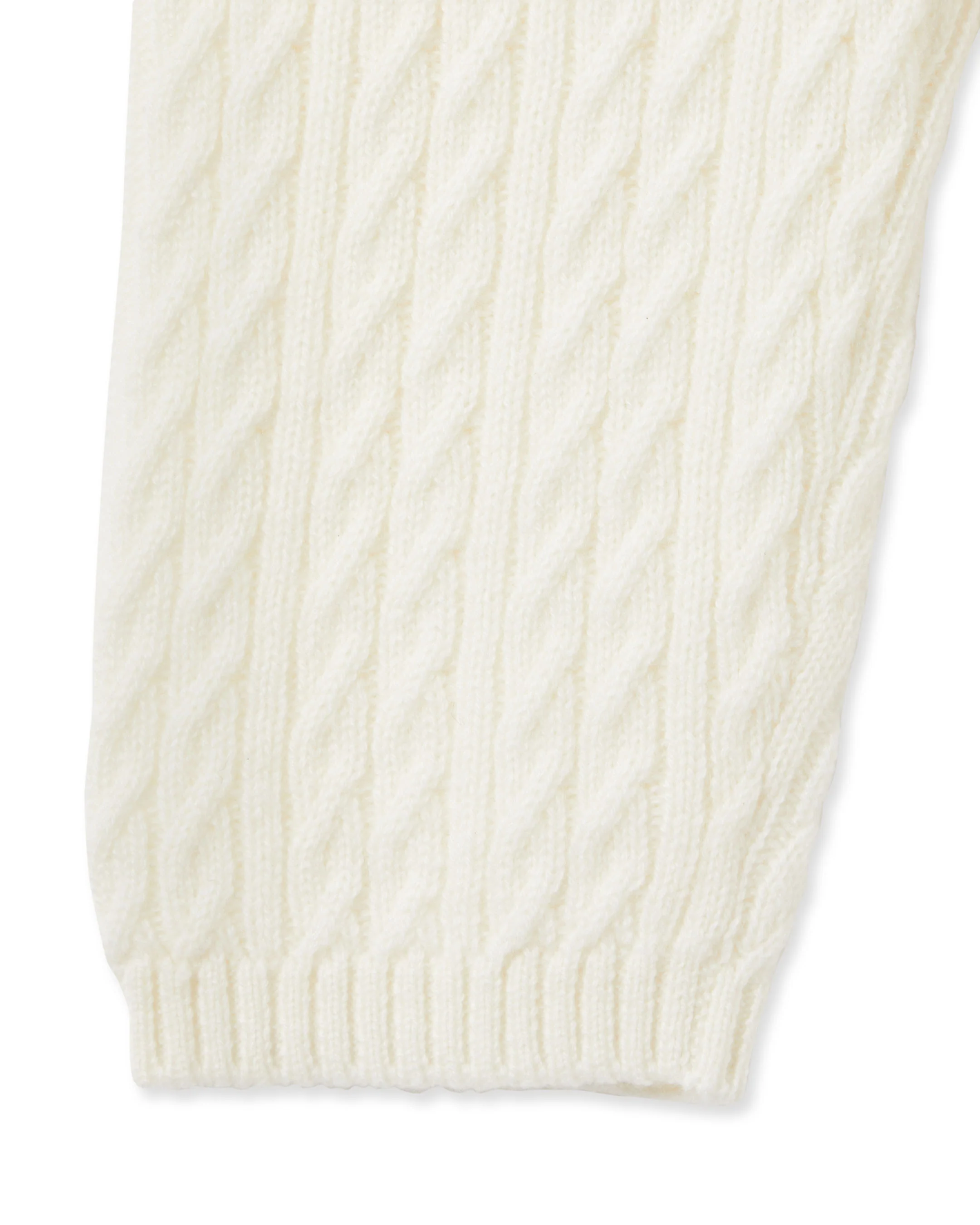 Cable Cashmere Leggings New Ivory White - Image 9