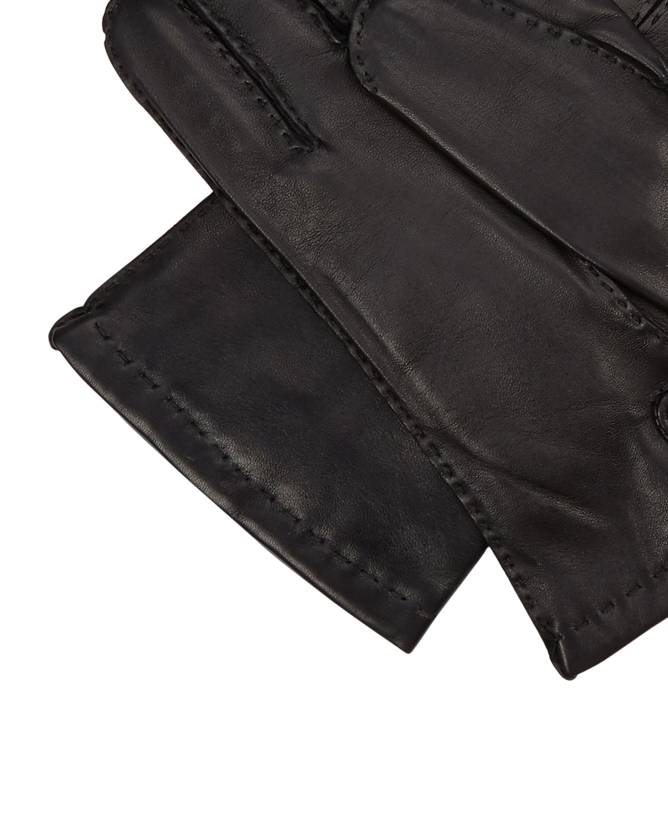 Men's Chelsea Leather Gloves Black - Image 2