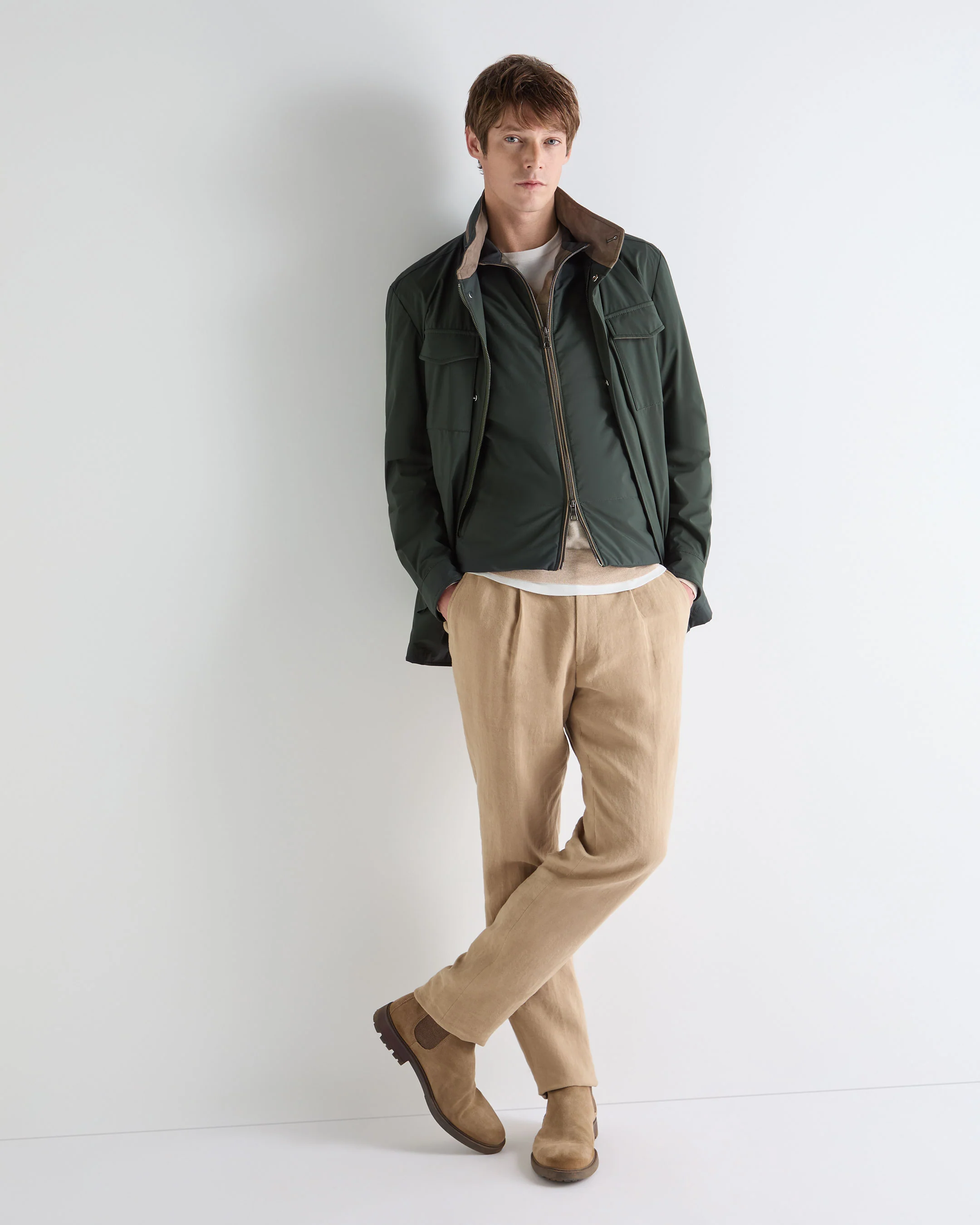 Men's Belgravia Weatherproof Gilet Dark Green - Image 3