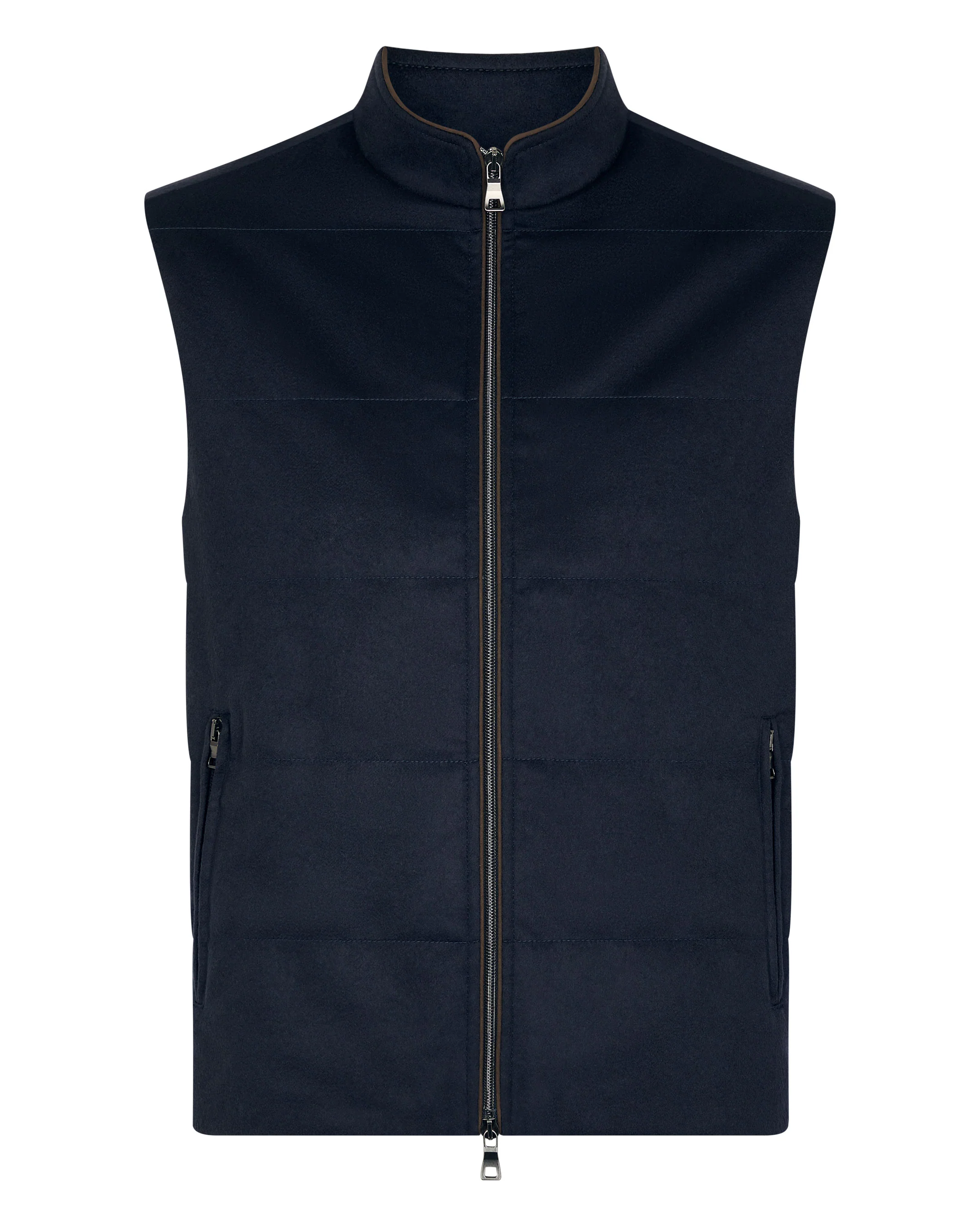 Men's Belgravia Cashmere Gilet Navy Blue - Image 2