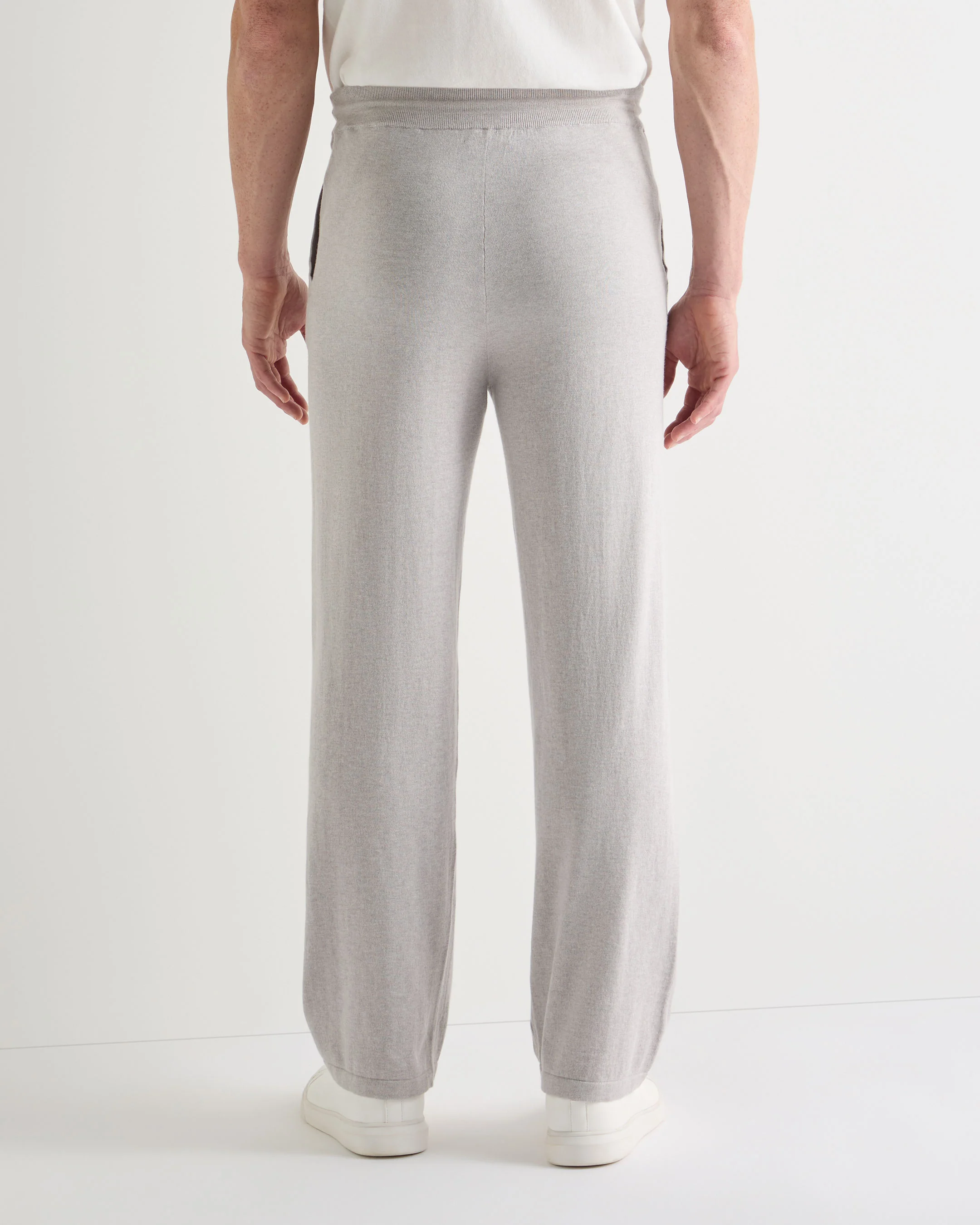 Men's Cotton Blend Jogger Fumo Grey - Image 4