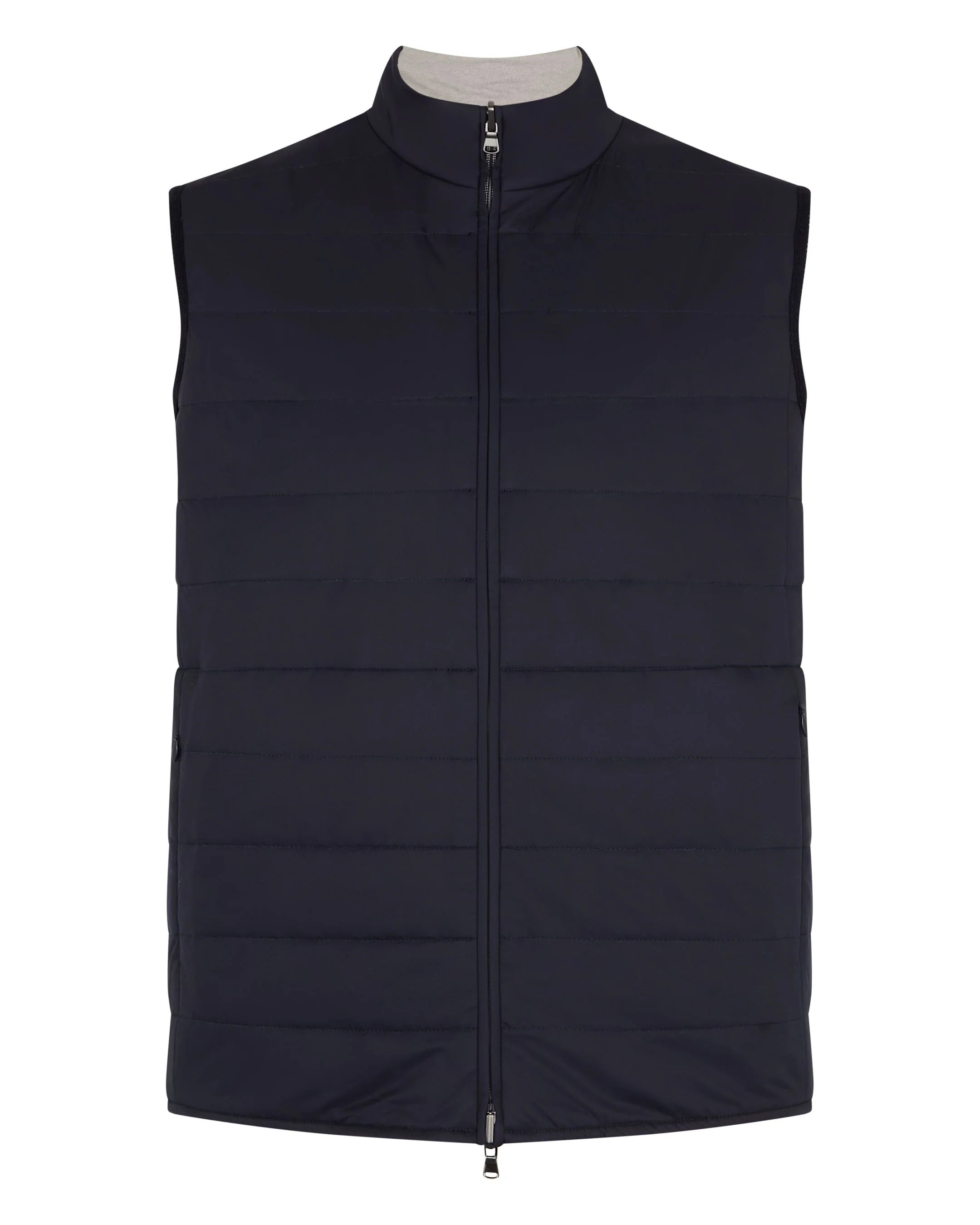 Men's Strand Down Gilet Fumo Grey - Image 5