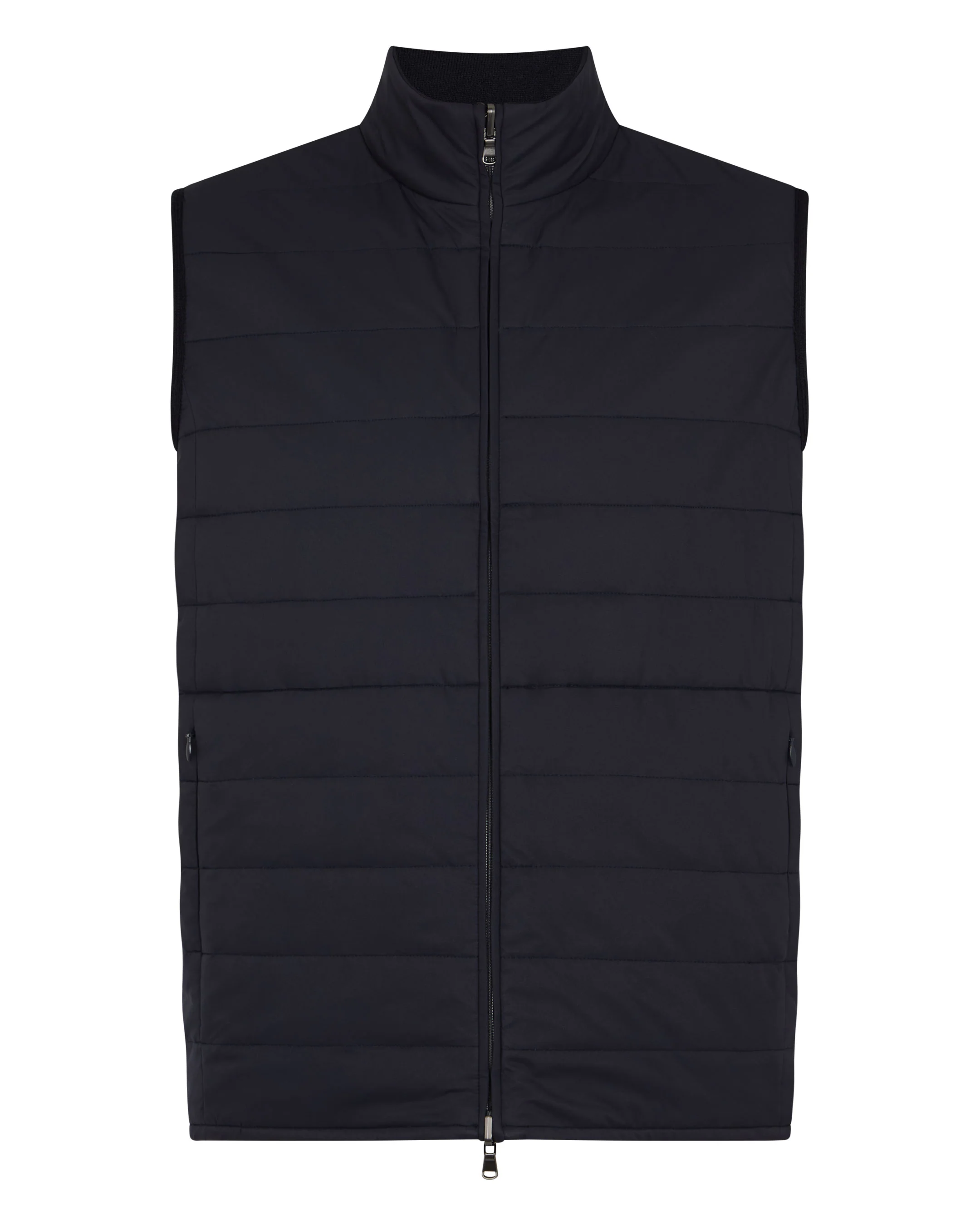Men's Strand Down Gilet Navy Blue - Image 2