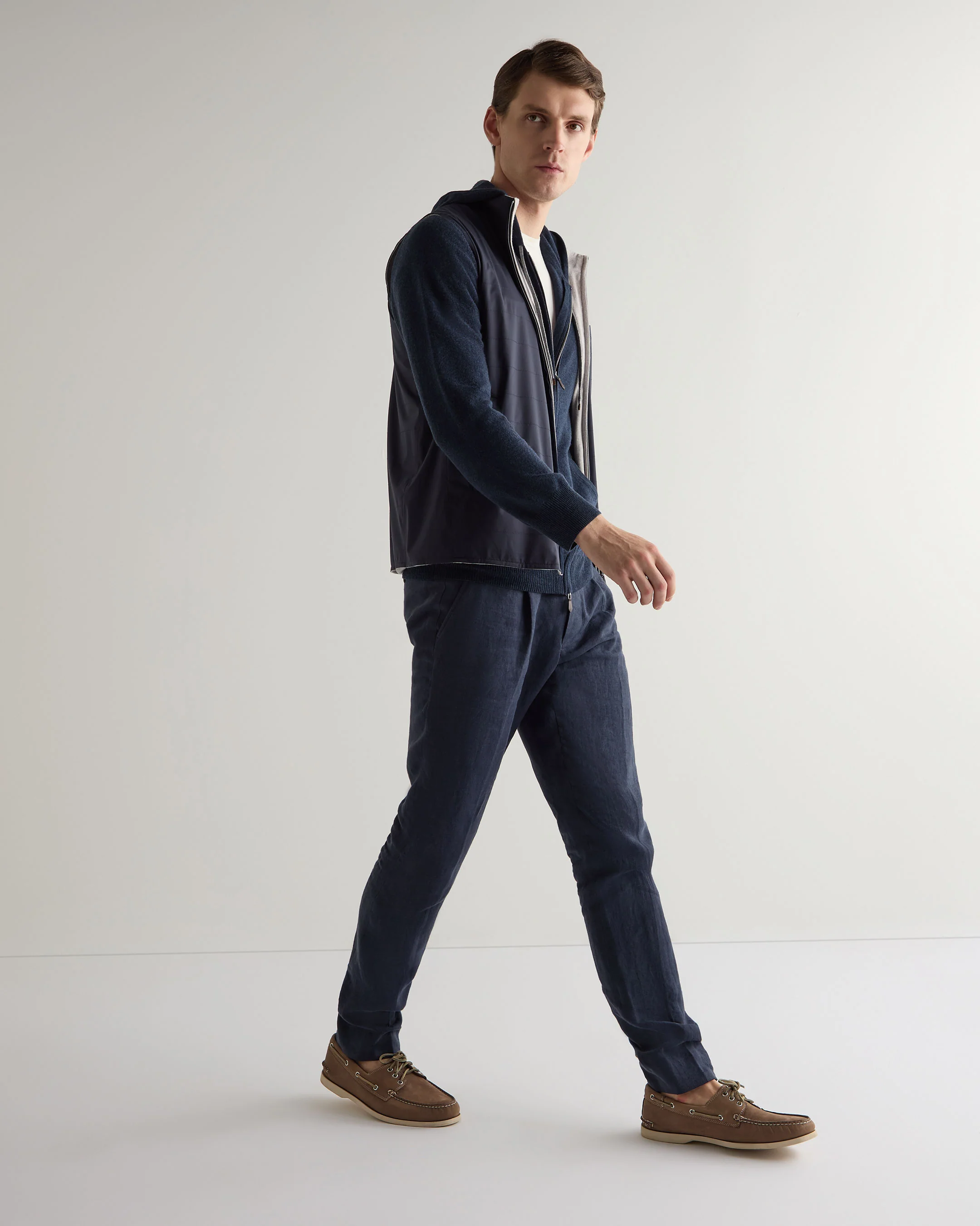 Men's Reversible Weatherproof Gilet Navy Blue - Image 3