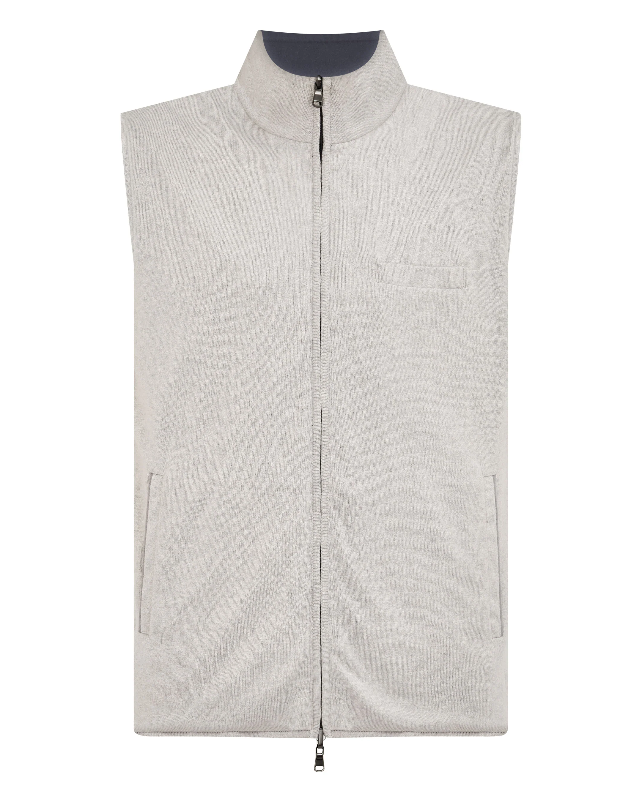 Men's Reversible Weatherproof Gilet Navy Blue - Image 5