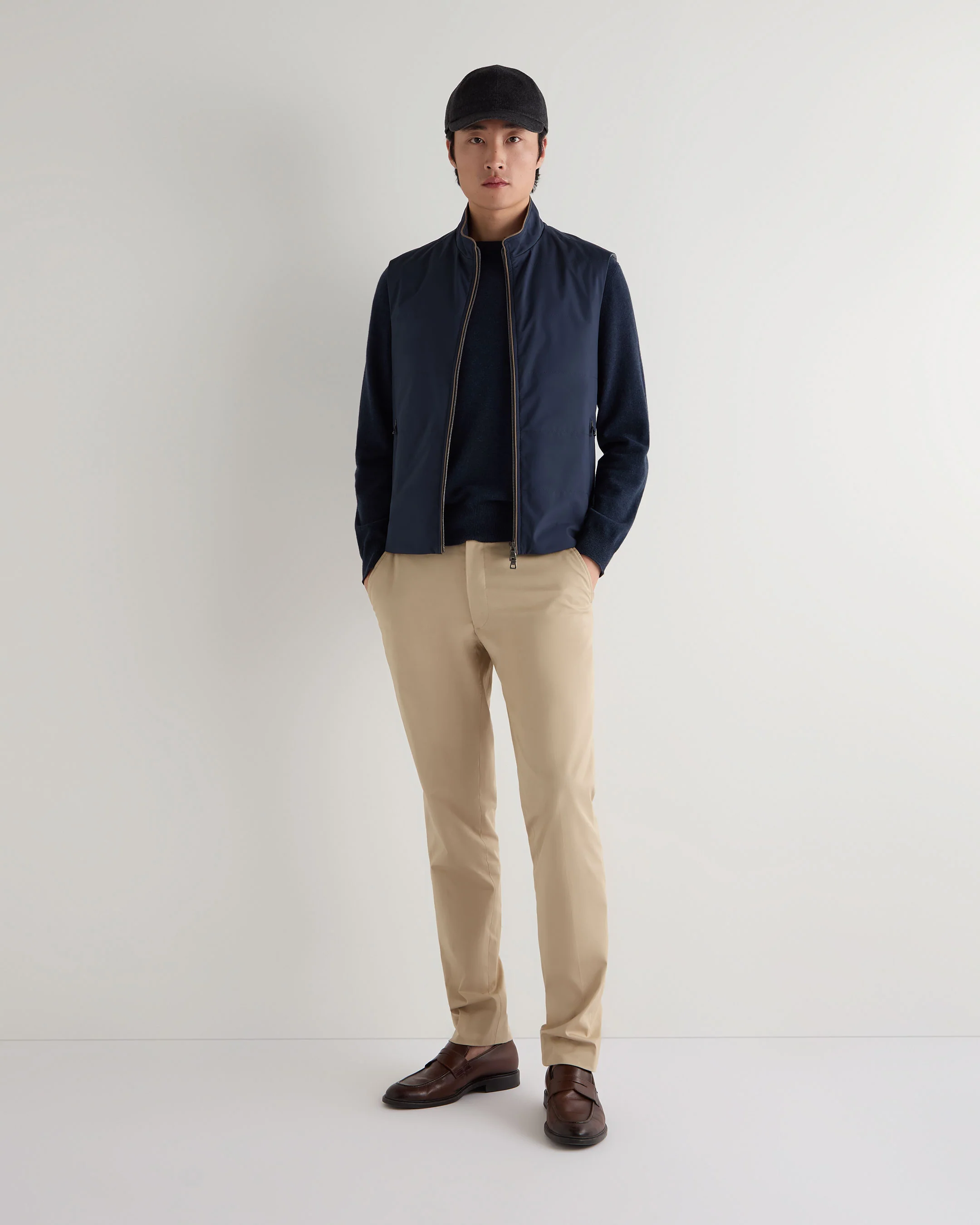 Men's Belgravia Weatherproof Gilet Navy Blue - Image 3