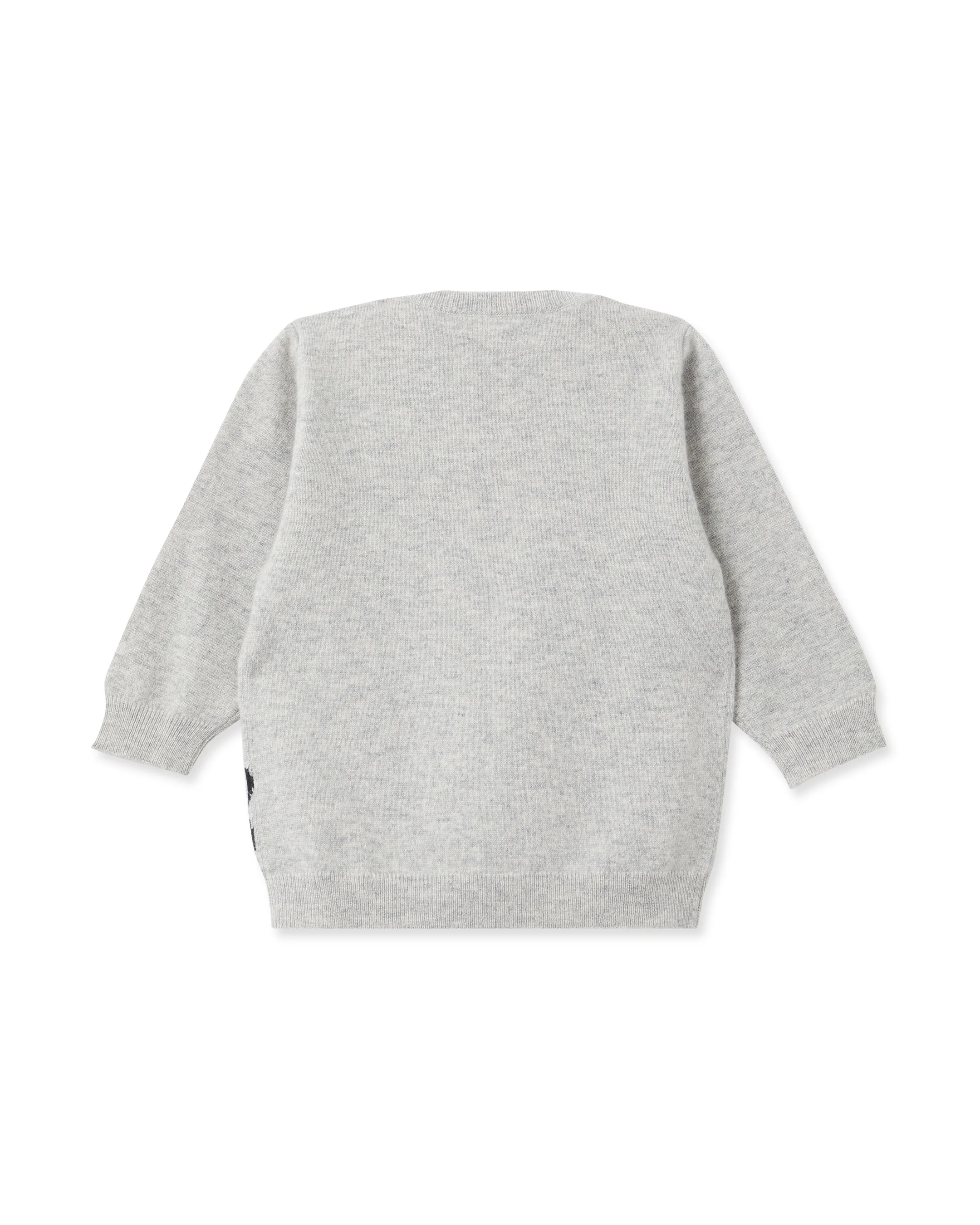 Panda Cashmere Jumper Fumo Grey - Image 6