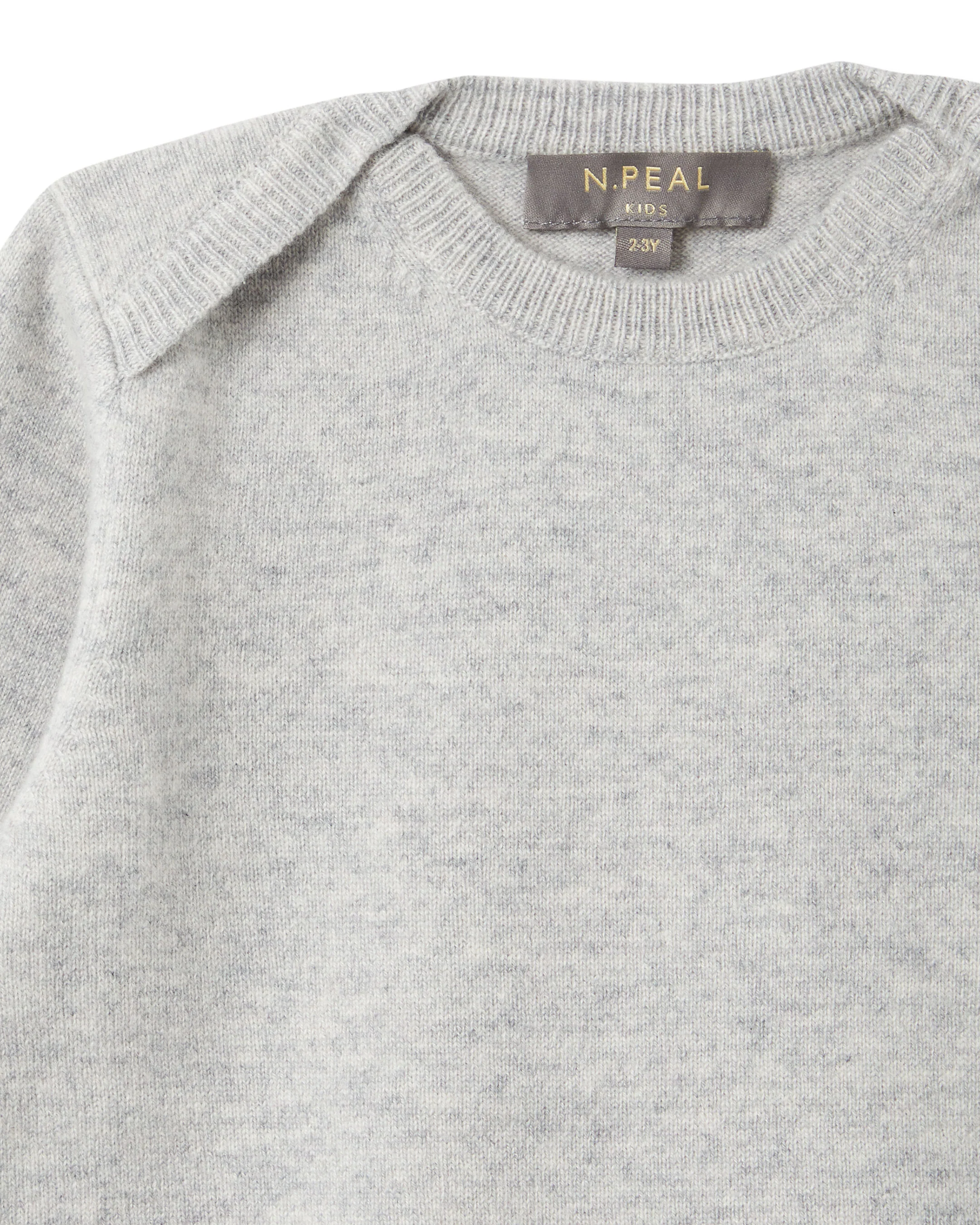 Panda Cashmere Jumper Fumo Grey - Image 8