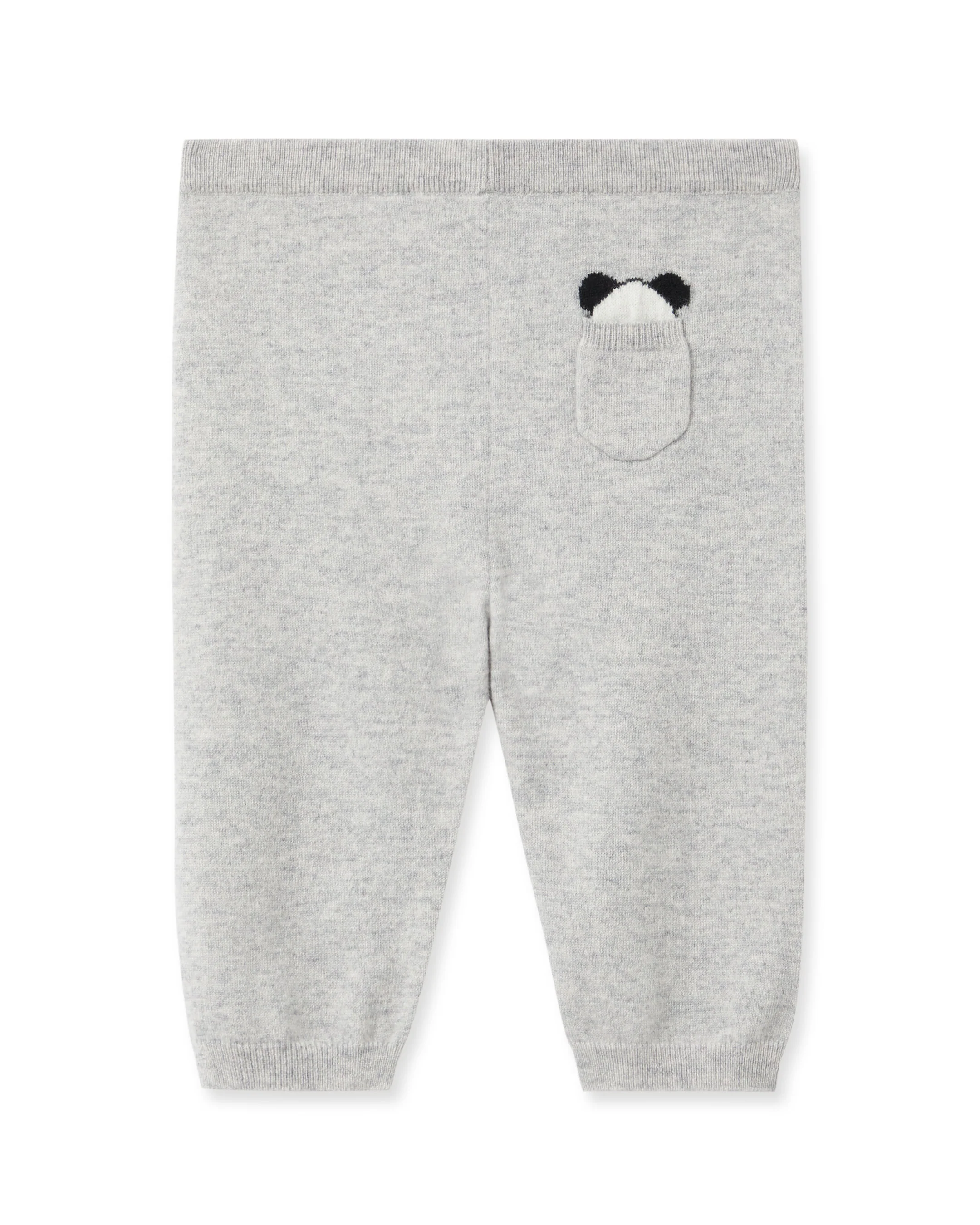 Panda Pocket Cashmere Leggings Fumo Grey - Image 6