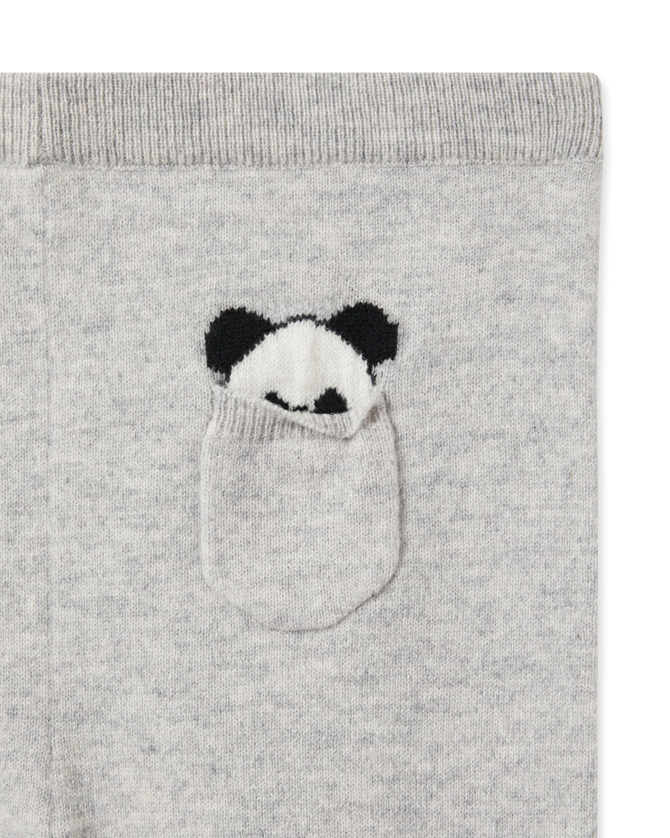 Panda Pocket Cashmere Leggings Fumo Grey - Image 7