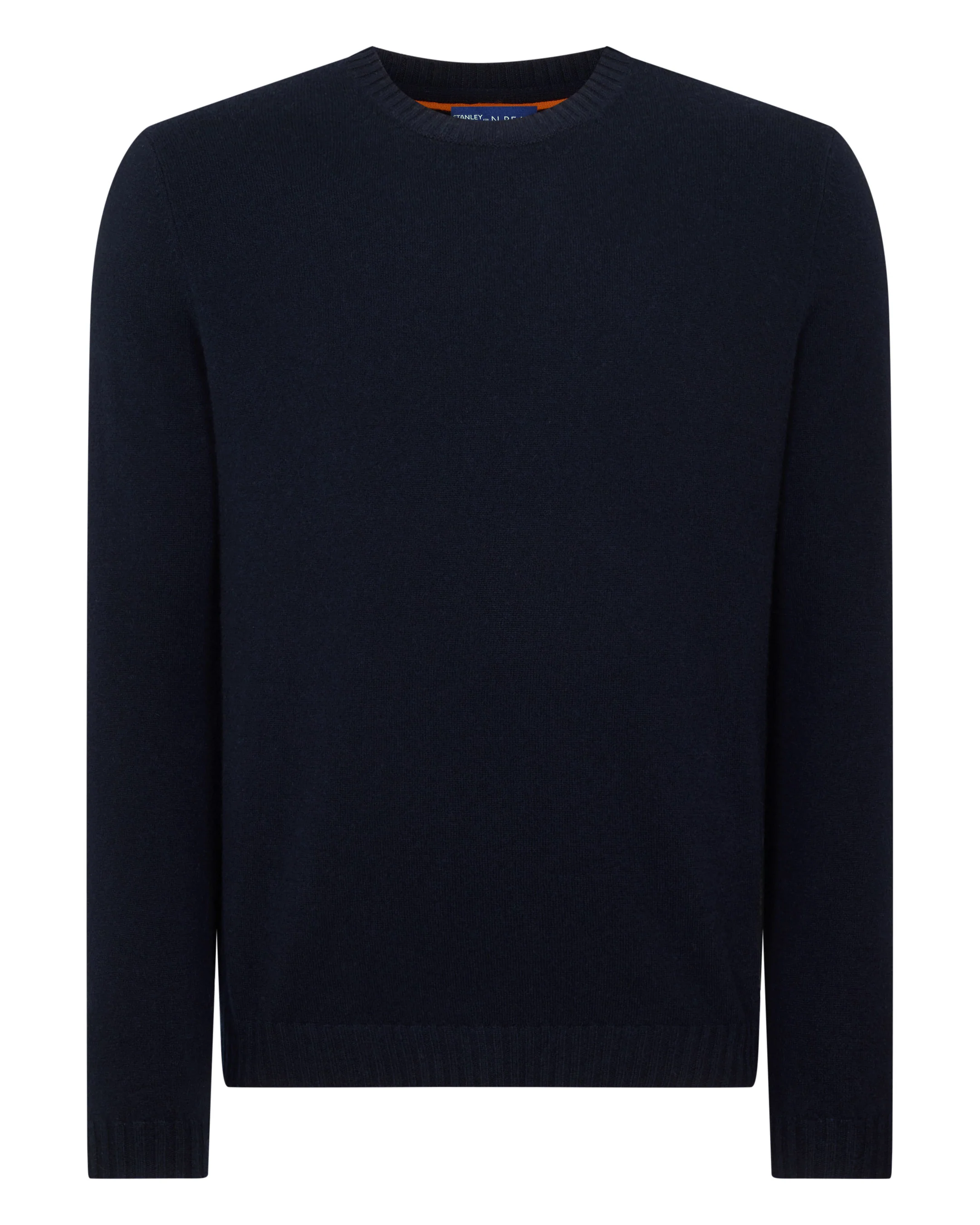 TUCCI ROUND NECK SWEATER Navy Blue - Image 2