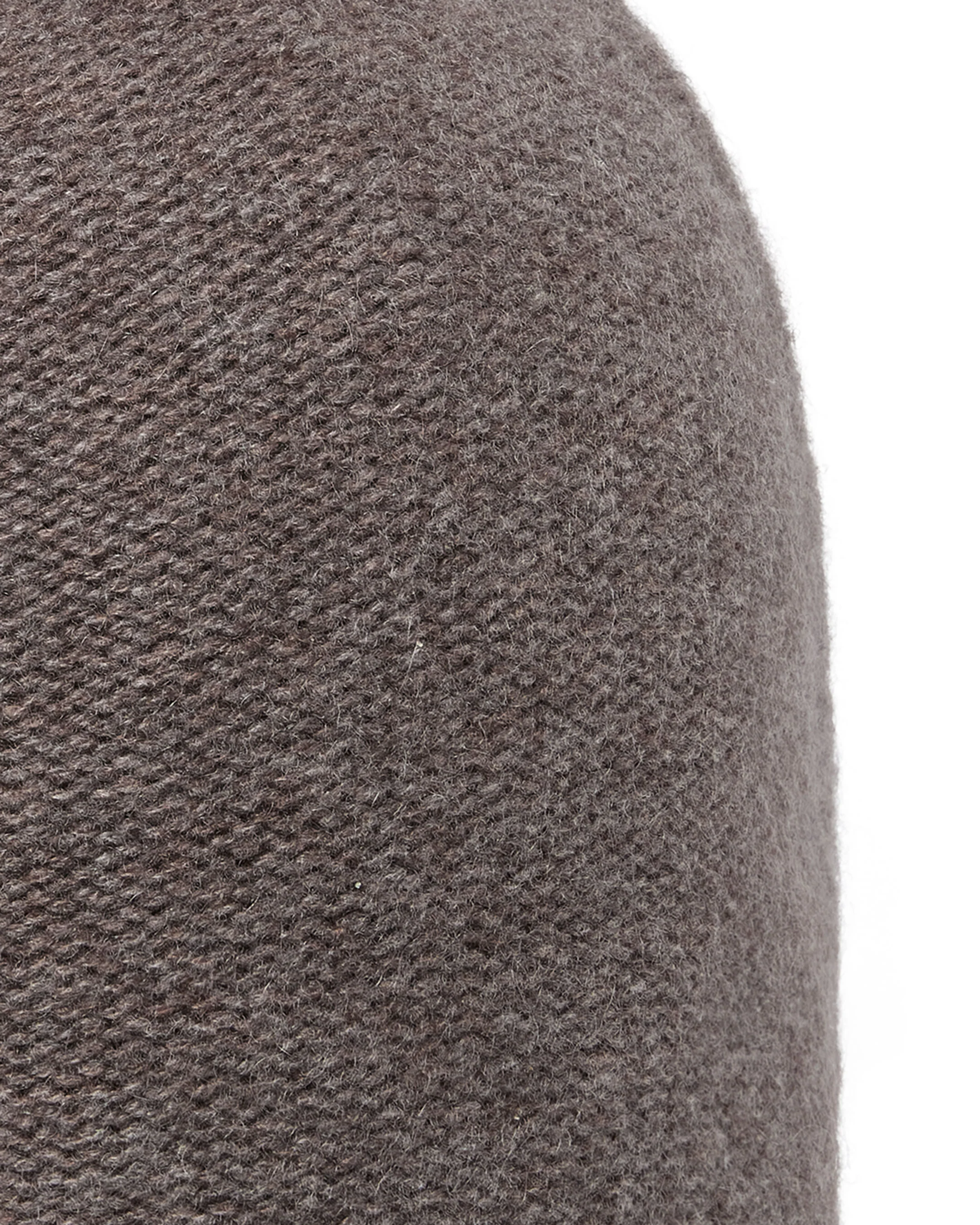 Unisex Double Layer Cashmere Beanie Otter Brown - Image 2