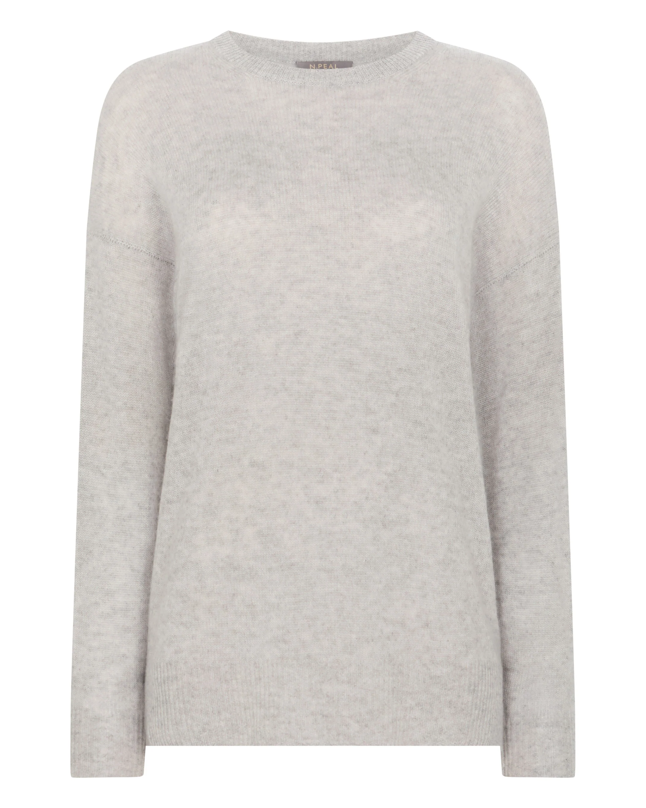 Women's Air Longline Cashmere Jumper Fumo Grey - Image 2