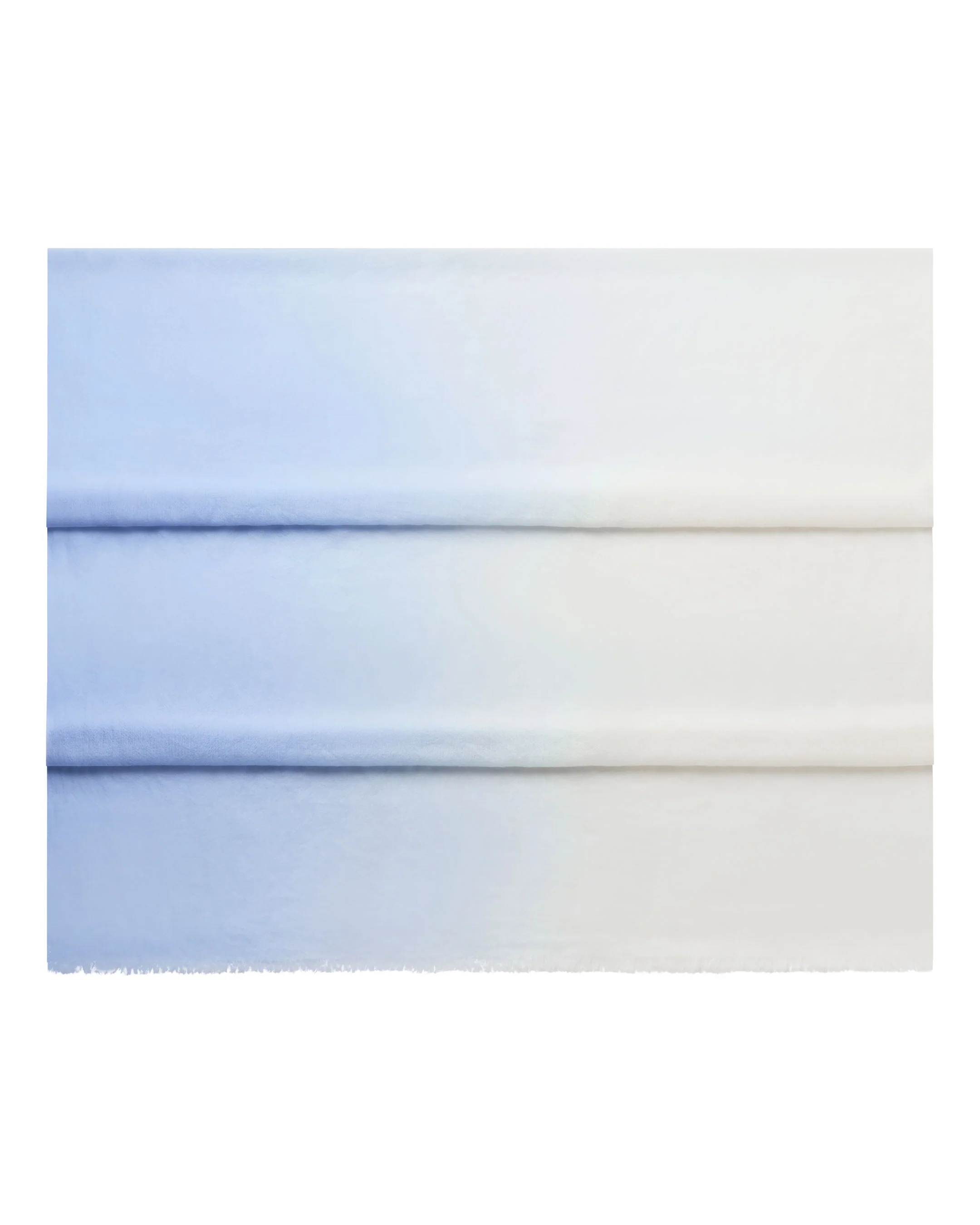 Women's Dip Dye Cashmere Scarf Sea Mist Blue