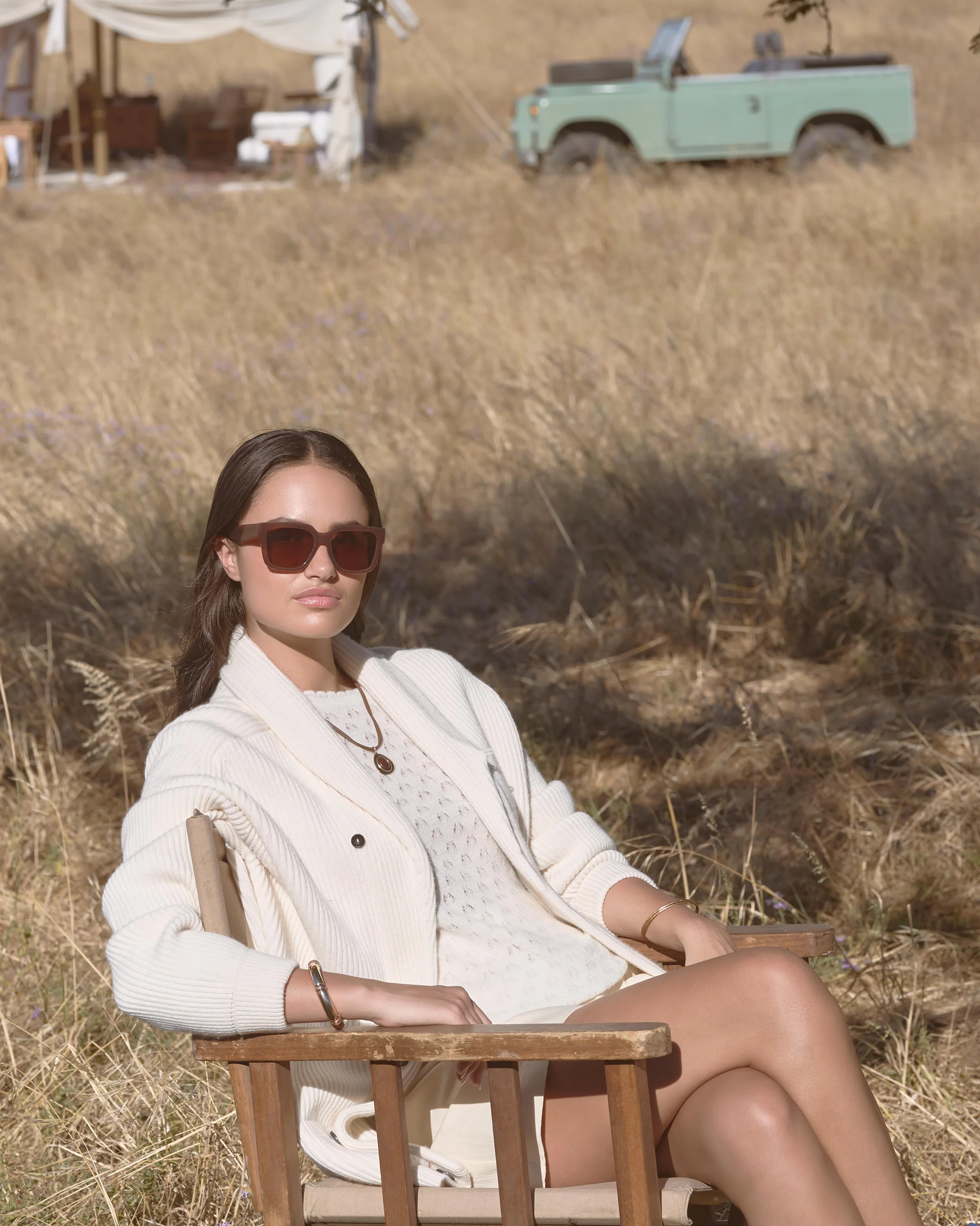 Women's Kensington Cashmere Cardigan New Ivory White - Image 4