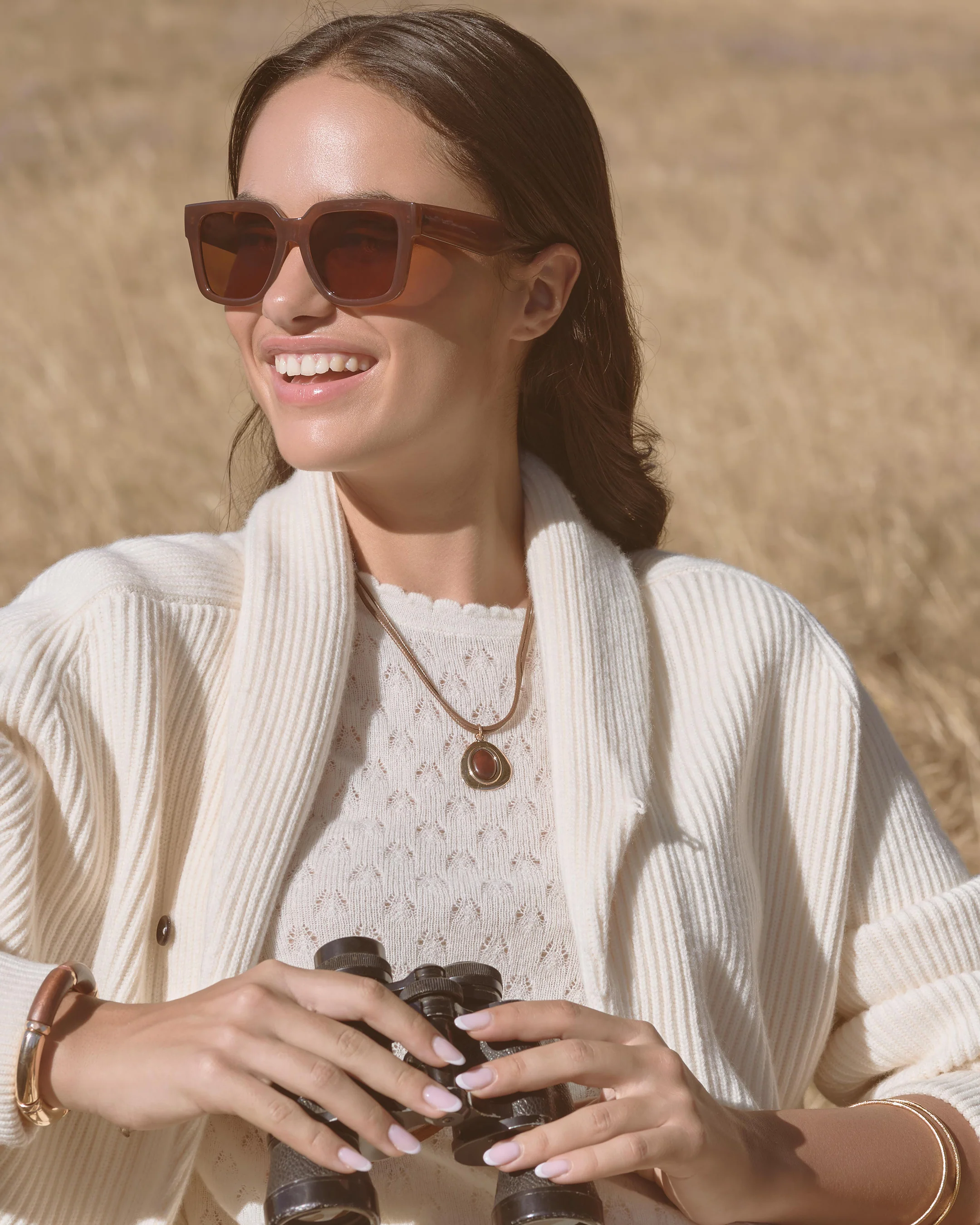 Women's Kensington Cashmere Cardigan New Ivory White - Image 5