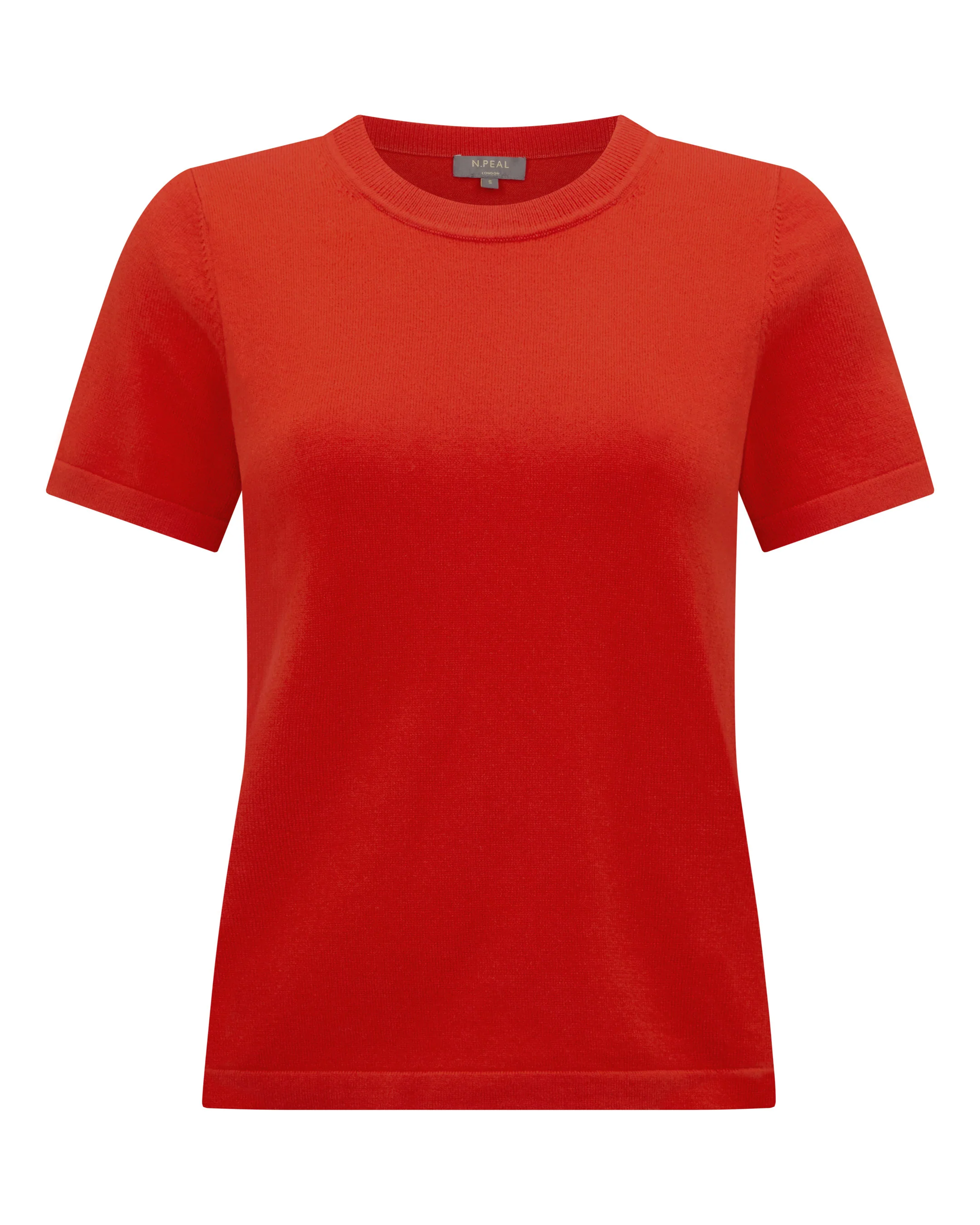 Women's Lottie Cashmere T-Shirt Tomato Red - Image 2