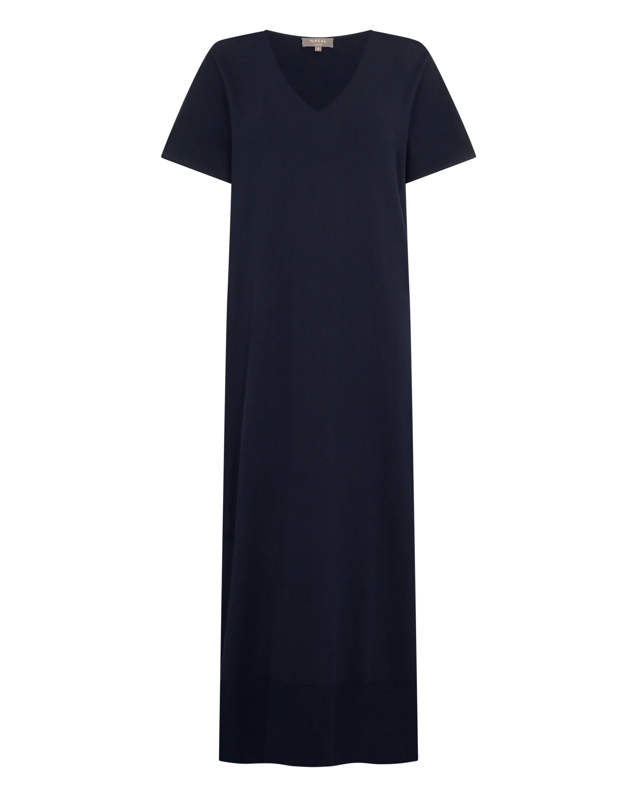 Women's Relaxed Jersey Dress Navy Blue - Image 2