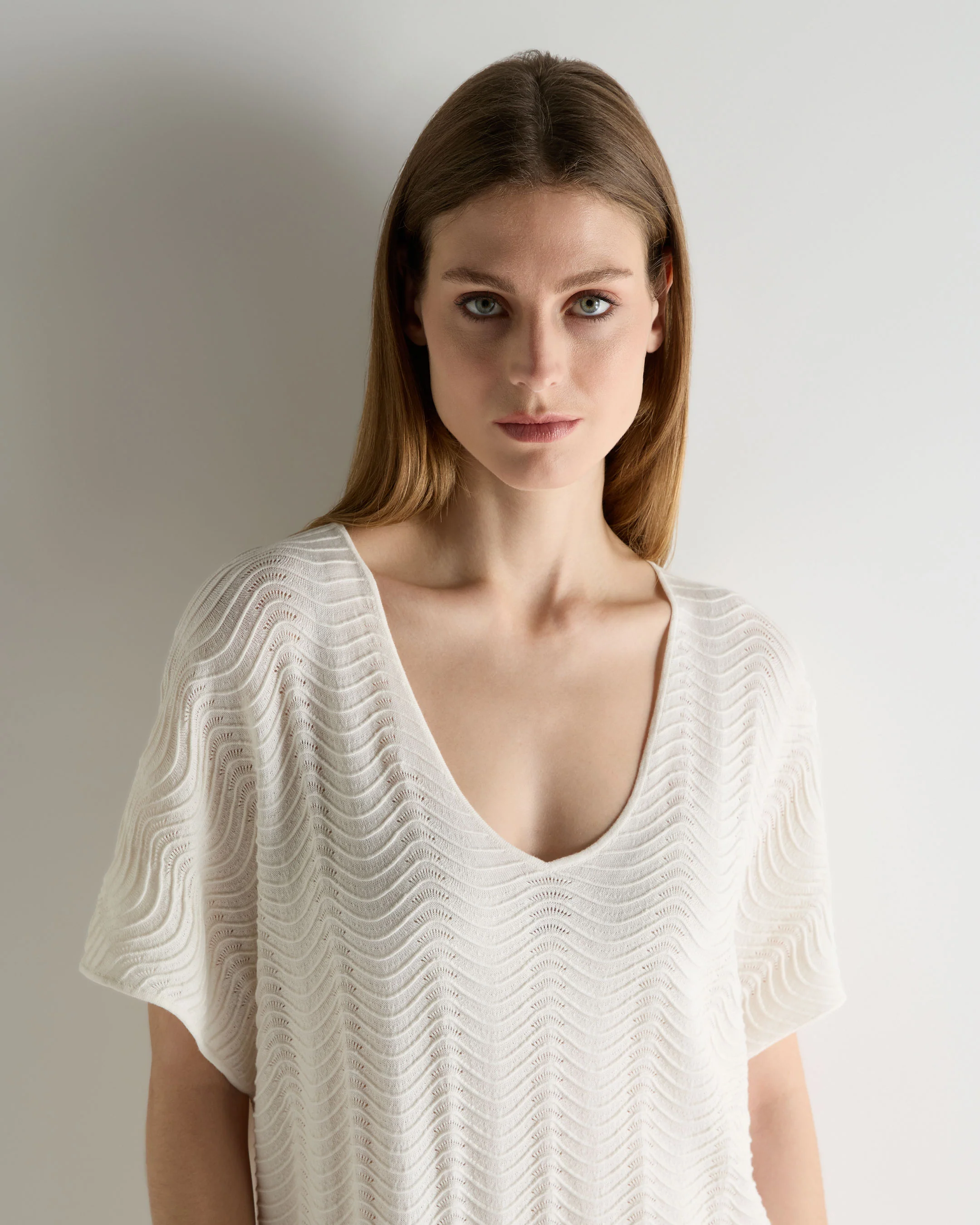 Women's Waverly Cotton Blend Dress New Ivory White - Image 5